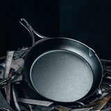 Black 2 Piece Lightweight Cast Iron Skillet Set -  Made in USA