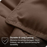 King / CAL King 3-Piece Down Alternative Comforter Set in Chocolate Brown