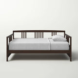 Full size Daybed in Dark Brown Wood Finish