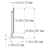 LED Table Lamp Dimmable Touch Switch Folding Desk Lamp