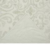 Queen Size 100-Percent Cotton Chenille 3-Piece Coverlet Bedspread Set in Sage