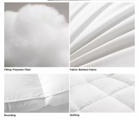 Sleepy Z Full Size Mattress Pad Topper Quilted Cool Cotton Top Fitted Softer Feel