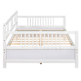 Full size Daybed in White Wood Finish