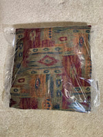 Full Size Southern Aztec "Futon Cover Only"  Fits 6 to 8 Inch Mattress Hidden Zipper Tapestry