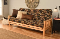 Full Size "Futon Cover Only" UpNorth Canadian Tapestry Fabric Fits 6-8 inch Futons Mattress