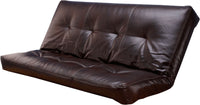 Oregon Trail JAVA "Bonded Leather" Futon Mattress 8 Inch Queen Size