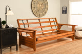 Full Size Phoenix Barbados Wood Futon Frame Choice to add Drawer set