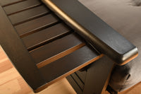 Full Size Phoenix Espresso Wood Futon Frame Choice to add Drawer set